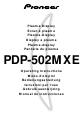 Pioneer PDP-502MXE Operating Instructions Manual