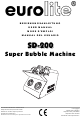 EuroLite SD-200 User Manual