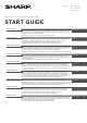 Sharp MX-C300P Start Manual