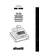 Olivetti ECR 5900 User Manual