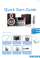 Philips MCM772 Quick Start Manual