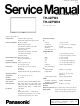 Panasonic TH-42PWD4 Service Manual