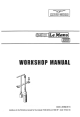 MOTO GUZZI 850 Le Mans III Workshop Manual