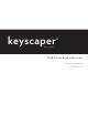 KEYSCAPER KPBK6K Product Manual
