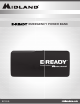 Midland E-READY EP100 Manual