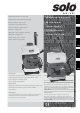 Solo 444 Instruction Manual