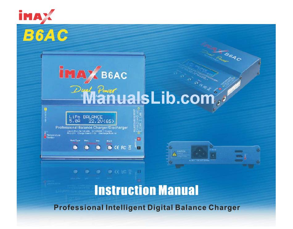 IMAX B6AC INSTRUCTION MANUAL Pdf Download | ManualsLib