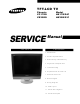 Samsung LW17M24C Service Manual