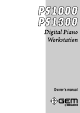 GEM PS1300 Owner's Manual