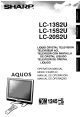 Sharp LC-13S2U Operation Manual
