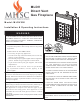 MHSC MLDV500 Installation & Operating Instructions Manual