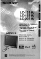 Sharp LC-13S1U Operation Manual