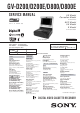 Sony GV-D200 Service Manual