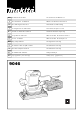 Makita 9046 Instruction Manual