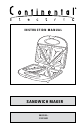 Continental Electric CE23831 Instruction Manual
