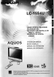 Sharp aquos lc-15s4u Operation Manual