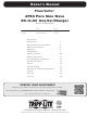 Tripp Lite APSX3024SW Owner's Manual