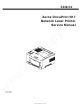 Xerox DOCUPRINT N17 Service Manual