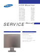 Samsung LS15HAA Service Manual