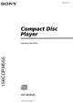 Sony CDP-M555ES Operating Instructions Manual