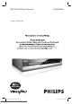 Philips DVDR3440H User Manual