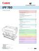 Canon iPF780 User Manual