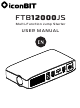 IconBiT FTB12000JS User Manual