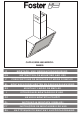 Foster 2445090 Instruction On Mounting And Use Manual