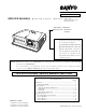 Sanyo PLV-Z2 Service Manual
