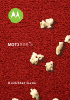 Motorola MOTORIZR Z8 Quick Start Manual