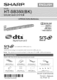 Sharp HT-SB350 Operation Manual