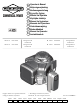 Briggs & Stratton 290000 Operator's Manual