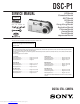 Sony DSC-P1 Service Manual And Parts List