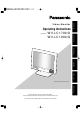 Panasonic WV-LC1700 Operating Instructions Manual