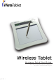 IVISTA TABLET WIRELESS TABLET Hardware Quick Start Manual