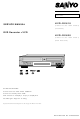 Sanyo HVR-DX610 Service Manual