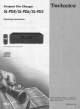 Technics SL-PD8 Operating Instructions Manual