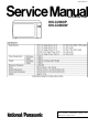 Panasonic NN-C2000P Service Manual