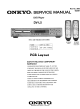 Onkyo DV-L5 Service Manual