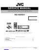 JVC KD-NX901 Service Manual