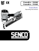 Senco FramePro 701XP Operating Instructions Manual