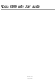 Nokia 8800 Arte User Manual