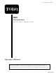 TORO 824 OPERATOR'S MANUAL Pdf Download | ManualsLib