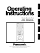 Panasonic AW-CB400L Operating Instructions Manual