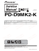 Pioneer PD-D9MK2-K Service Manual