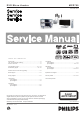 Philips MCD755 Service Manual