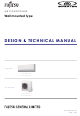 Fujitsu ASYG30LMTA Design & Technical Manual