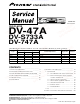 Pioneer DV-47A Service Manual