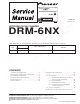Pioneer DRM-6NX Service Manual