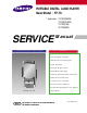 Samsung YP-T8 Service Manual